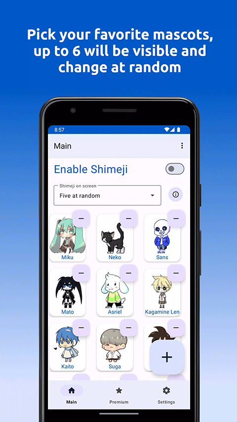 shimeji手机版1